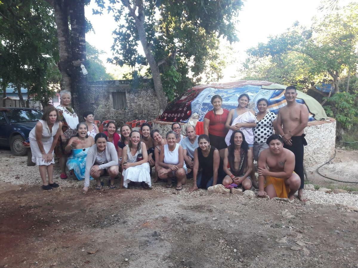Hostal Y Temazcal Guemez Chichén-Itzá 외부 사진